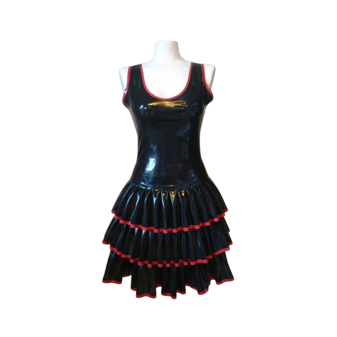 Latex Flamenco Dress