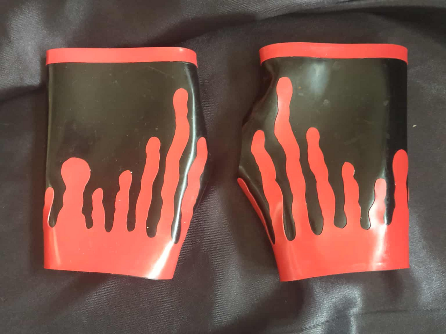 Blood Drip Latex Gloves