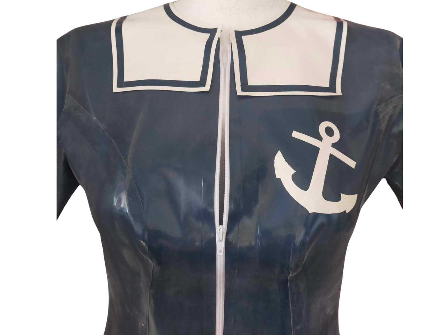 Latex Sailor Dress