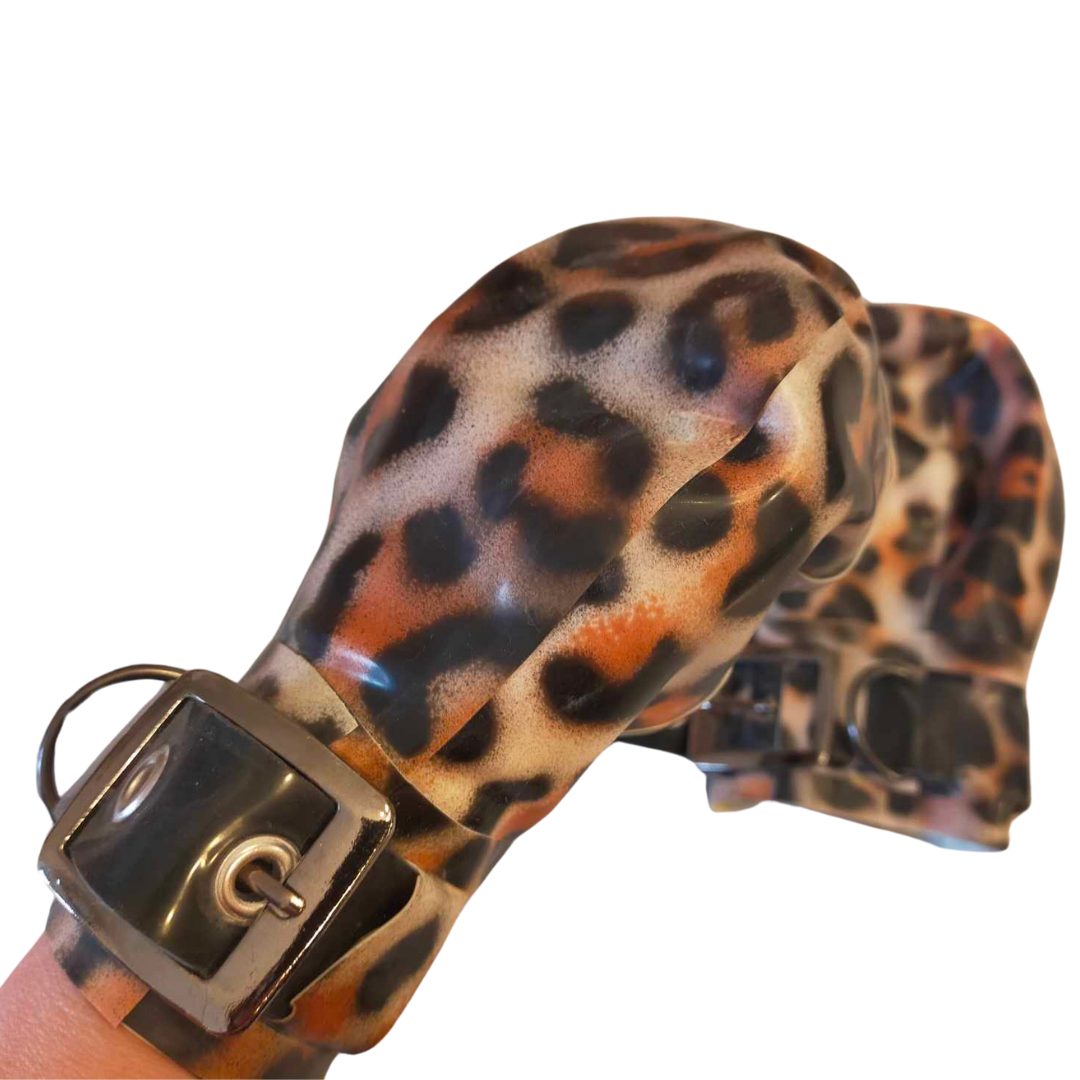 Leopard Print Ball Mitts