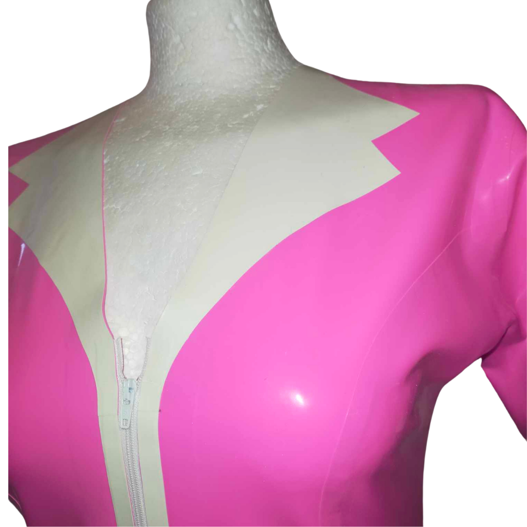 Latex Maid Dress with Apron