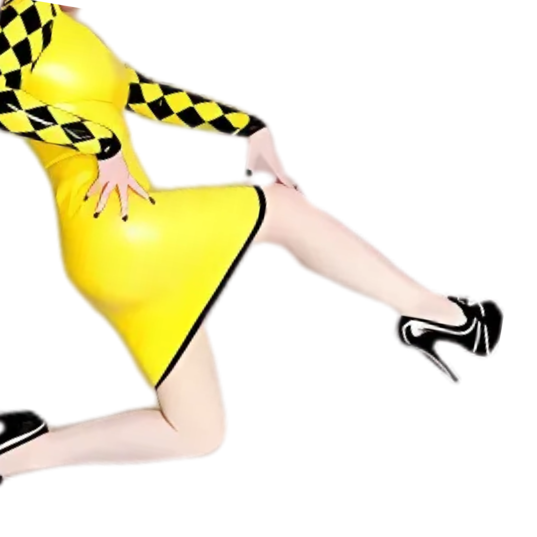 Latex Racer Dress