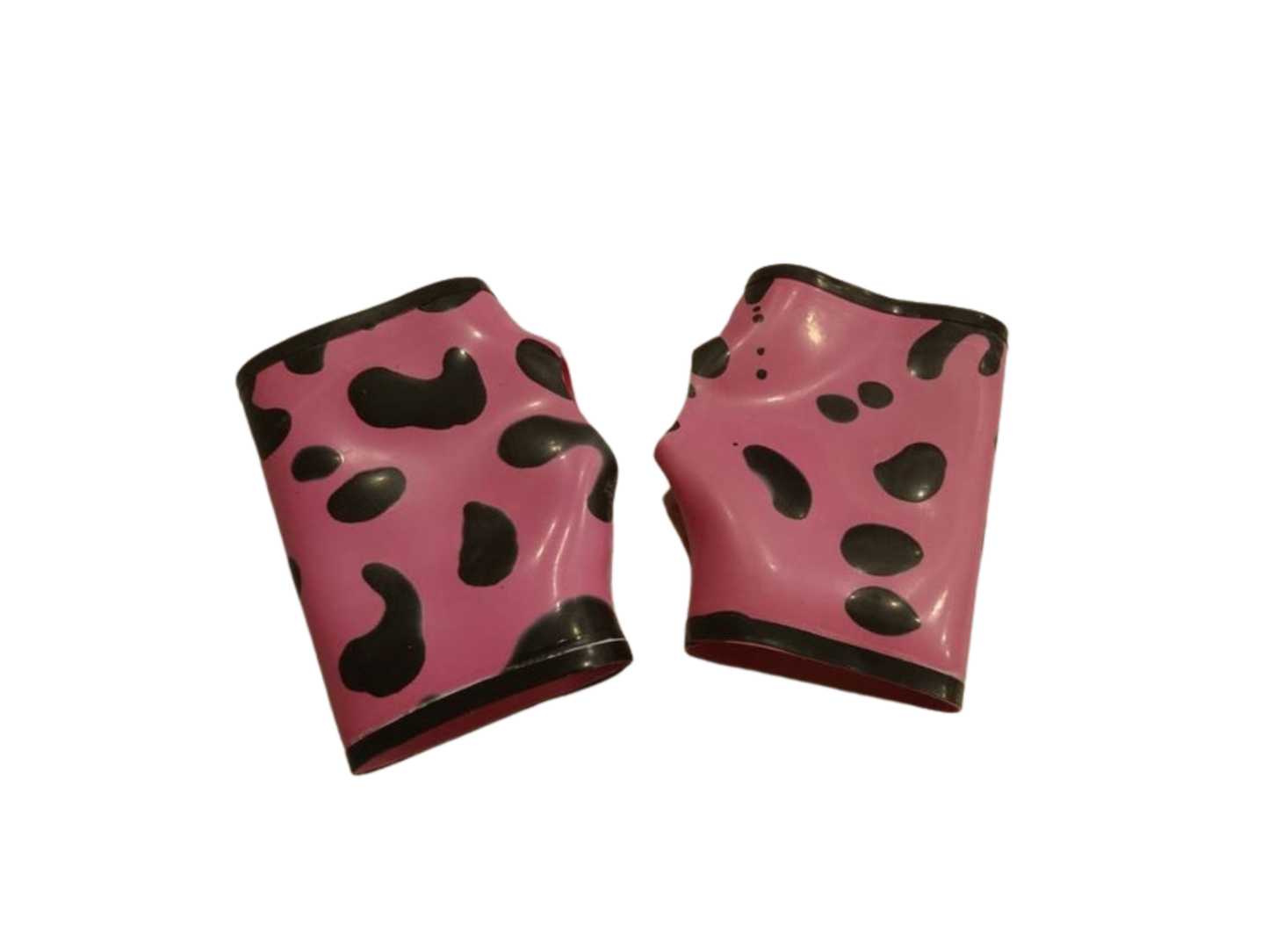 Leopard Print Latex Gloves