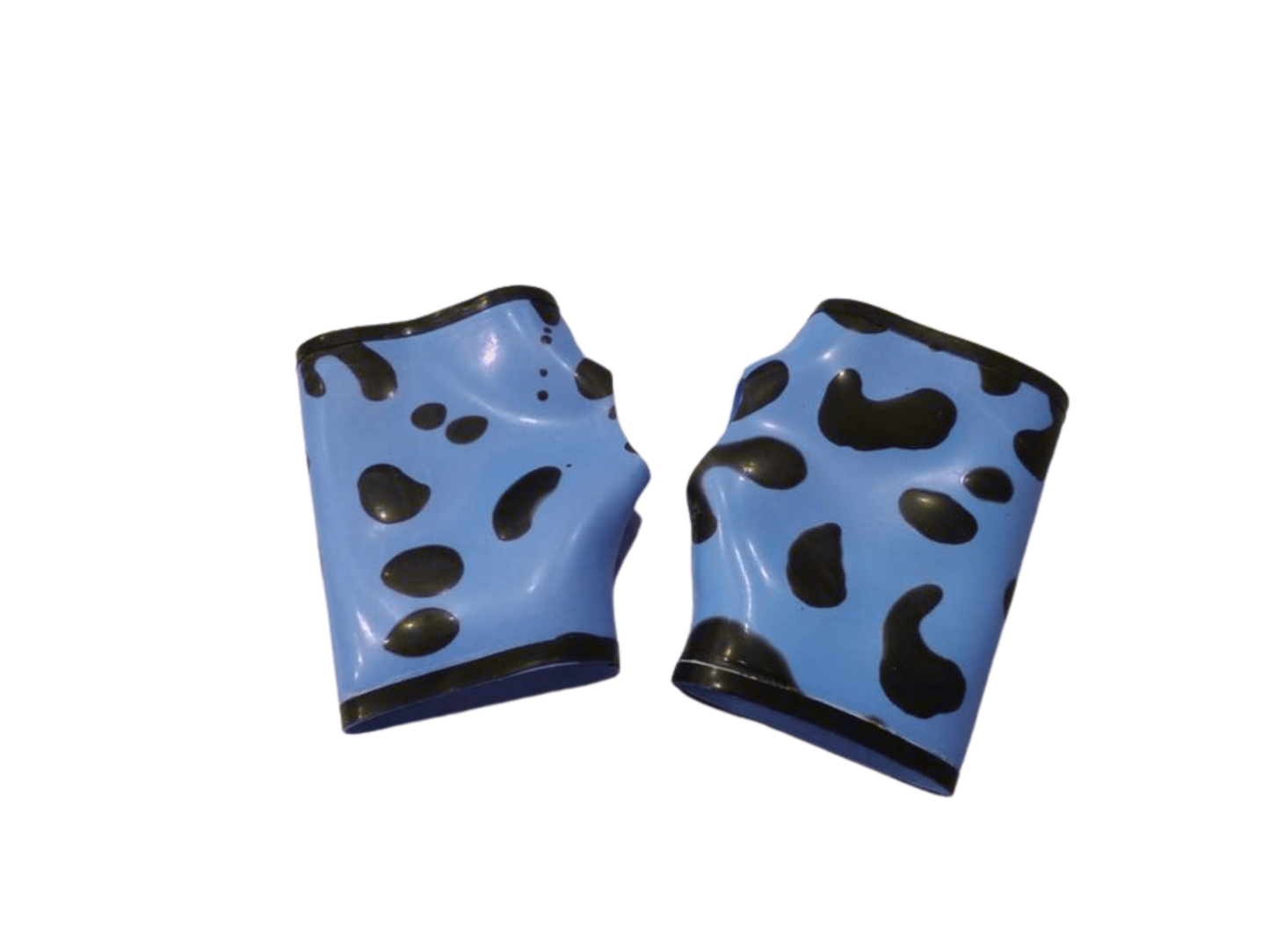 Leopard Print Latex Gloves