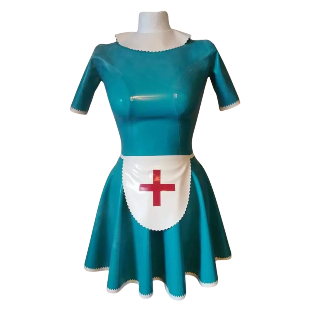 Latex Nurse Costume