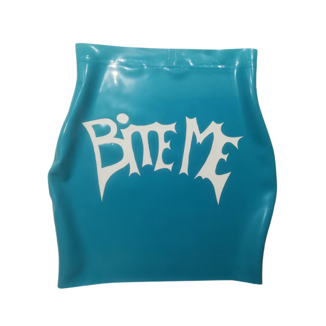 Bite Me Latex Skirt