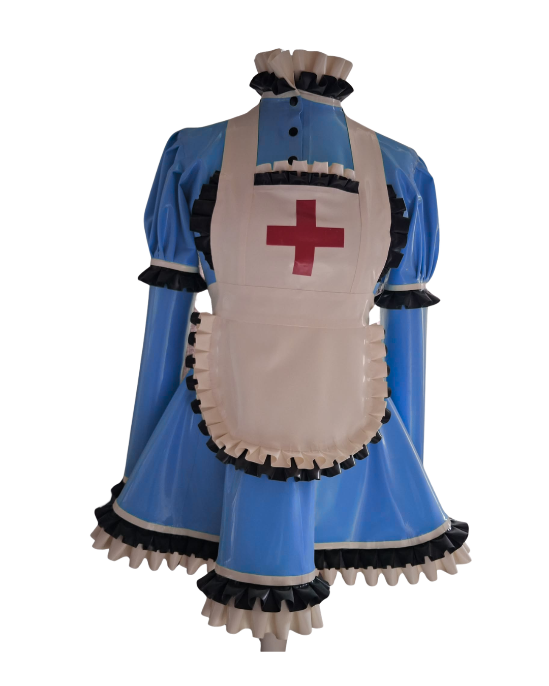 Frilly Latex Nurse Dress