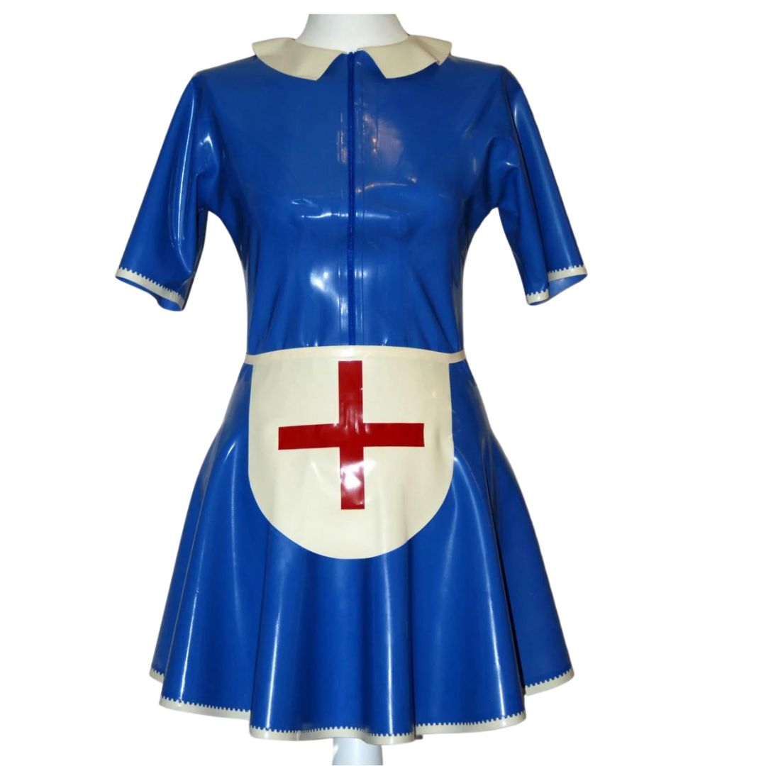 Latex Nurse Dress with Accessories – Fetasia Latex