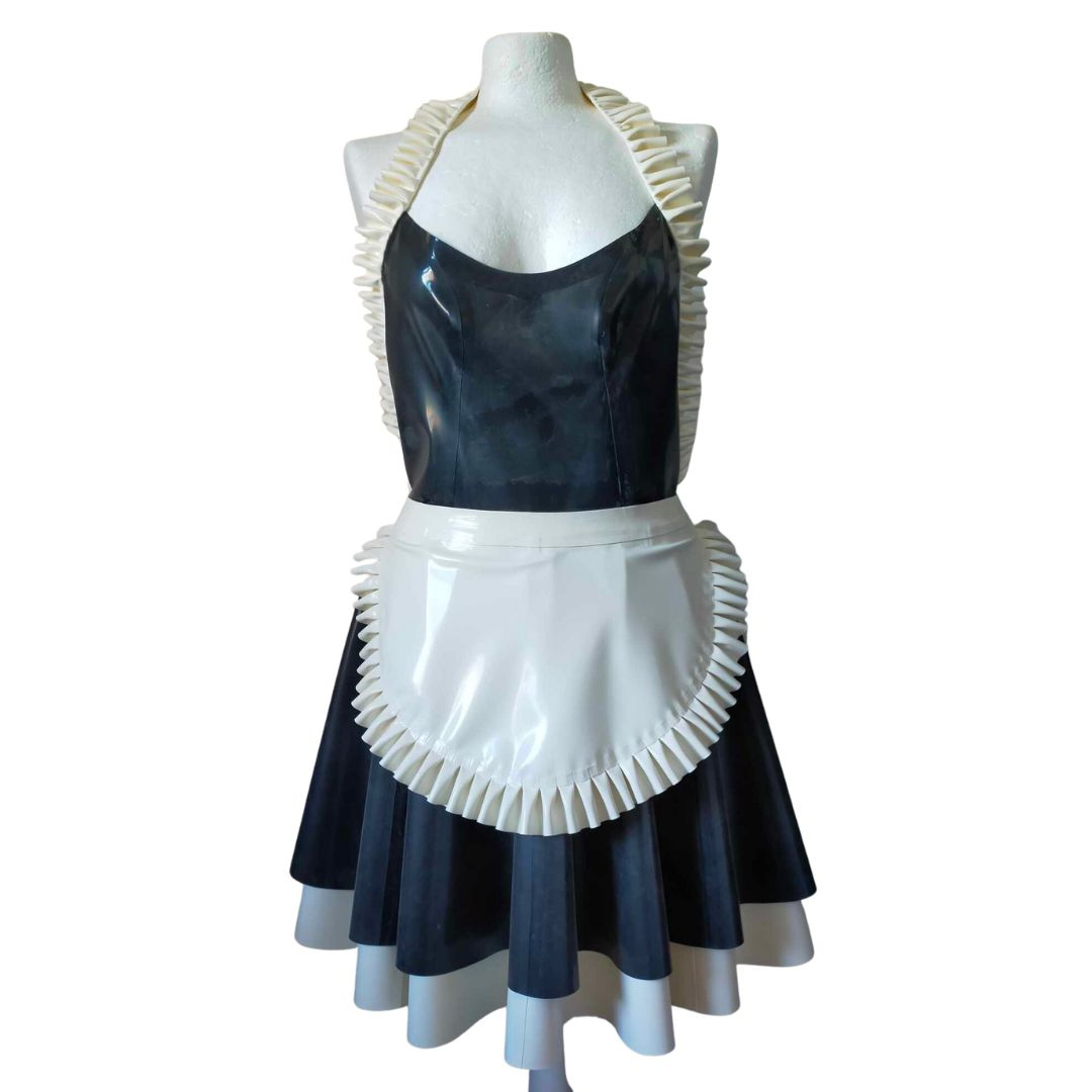 Double Layered Retro Apron