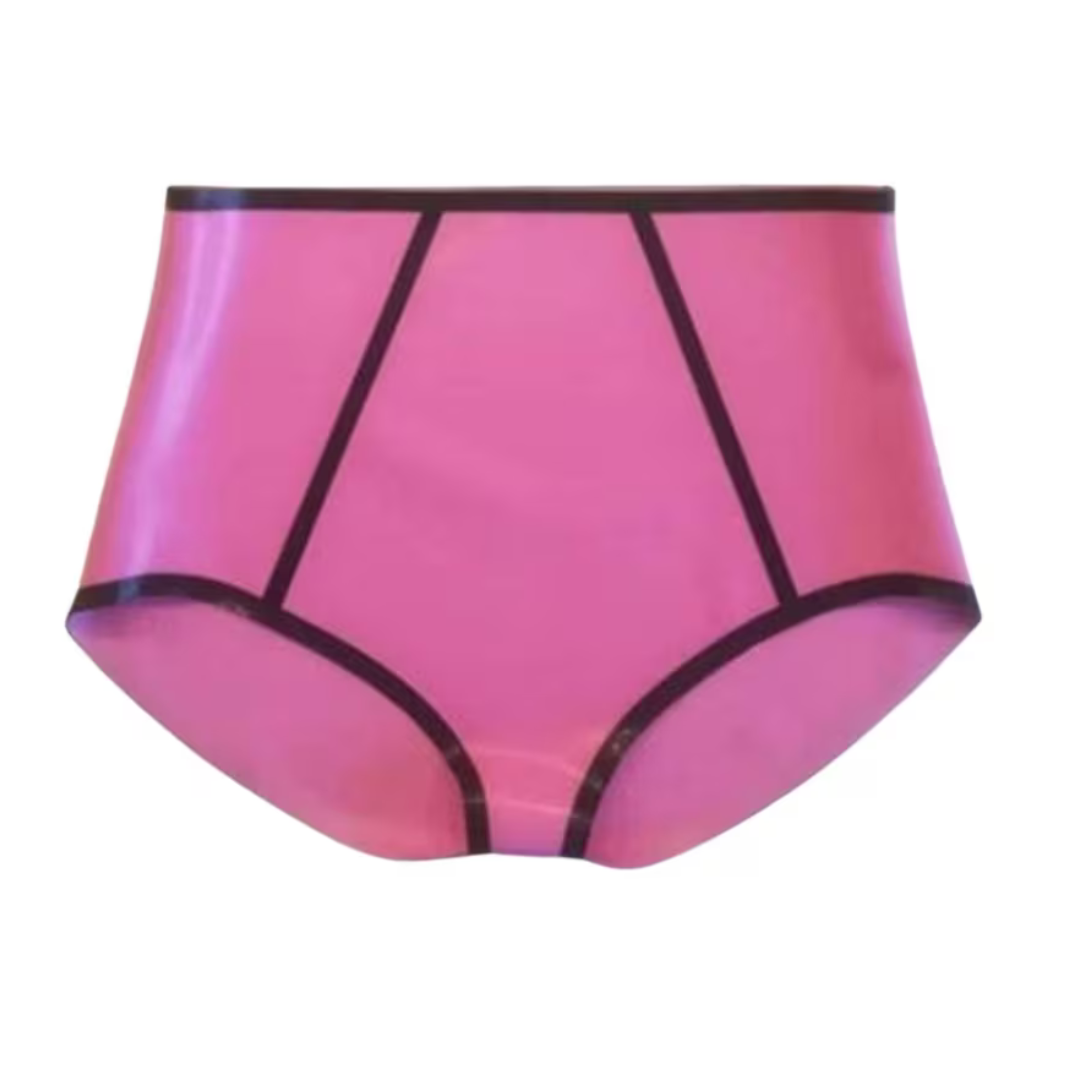 High Waist Latex Knickers