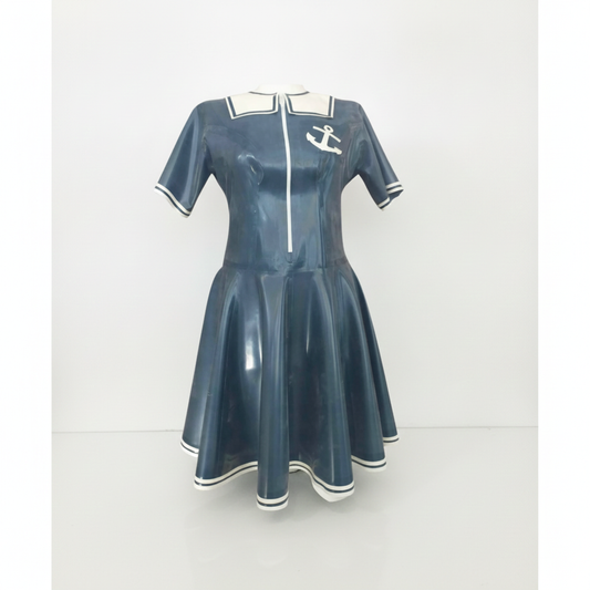 Latex Sailor Dress