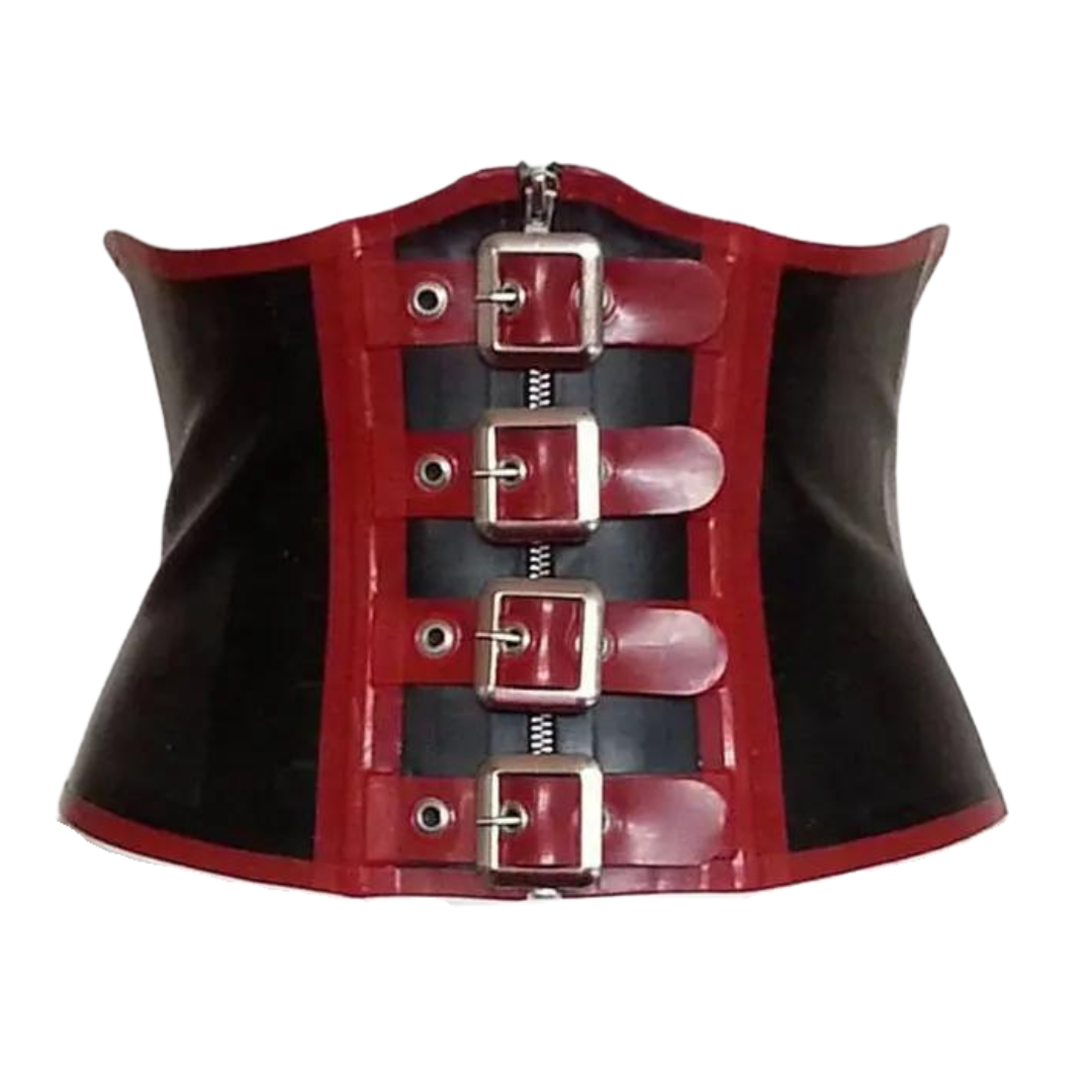 Latex Buckled Waist Cincher