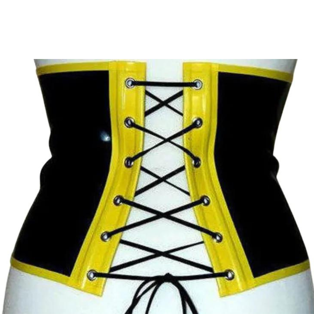 Latex Buckled Waist Cincher