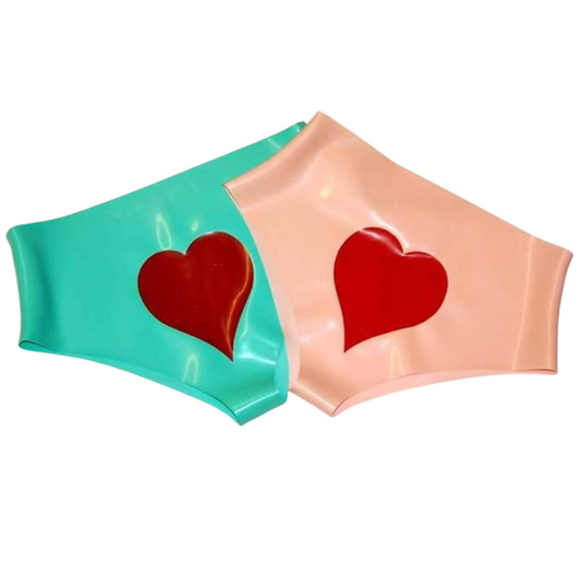 Latex Knickers with Heart