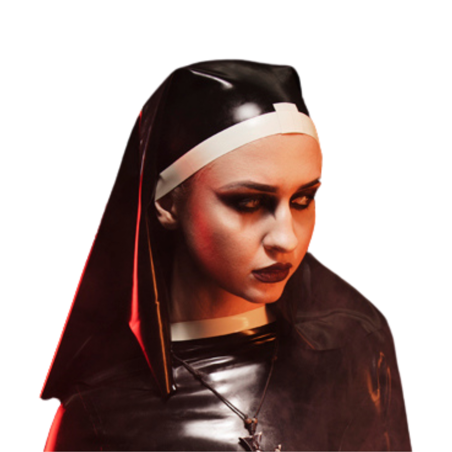 Latex Nun Veil