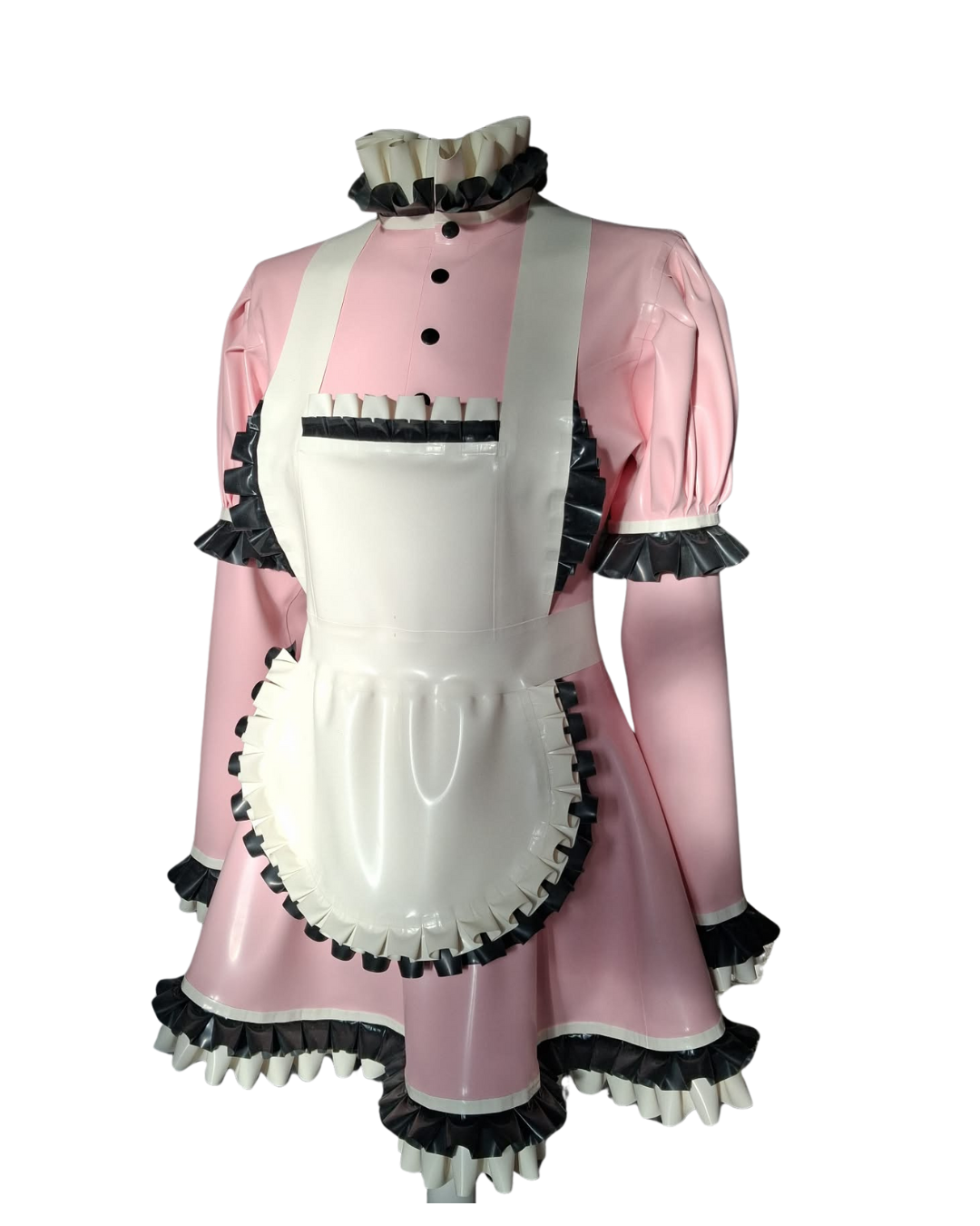 Latex Sissy Maid Dress
