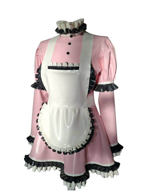 Latex Sissy Maid Dress