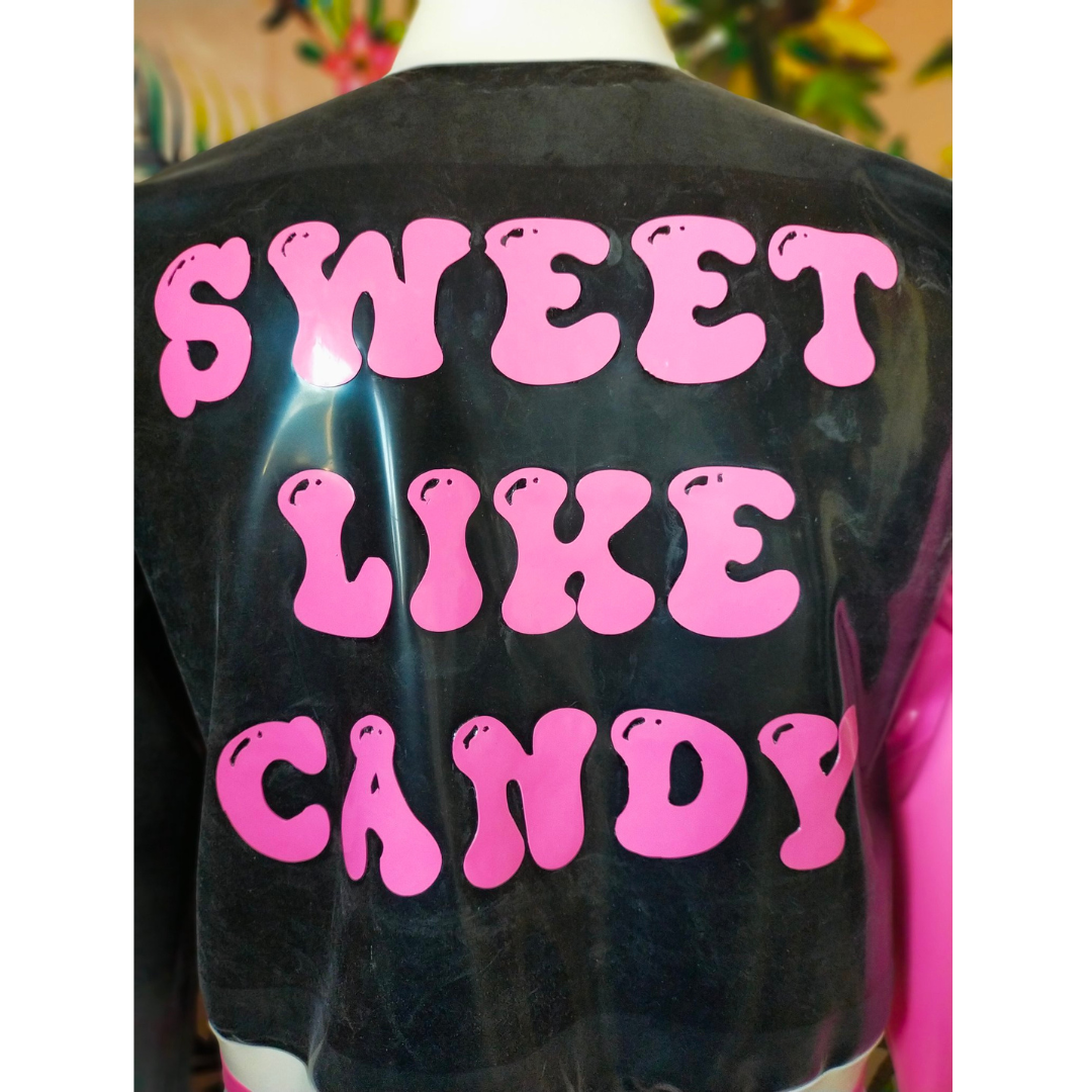 Latex Candy Varsity Jacket