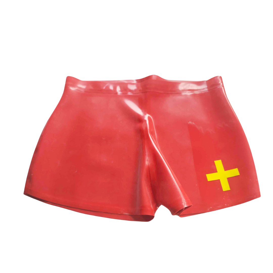 Latex Lifeguard Outfit