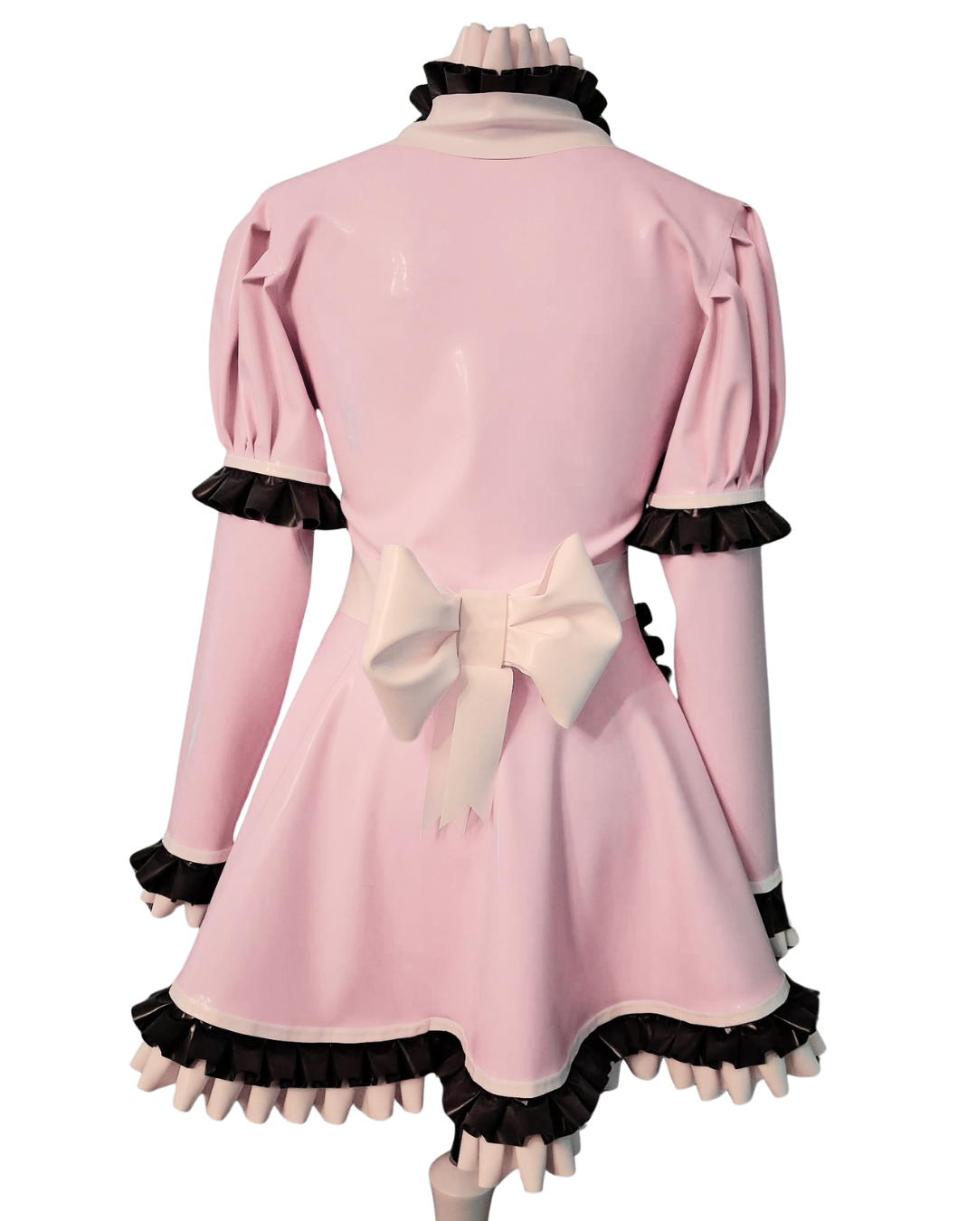 Latex Sissy Maid Dress