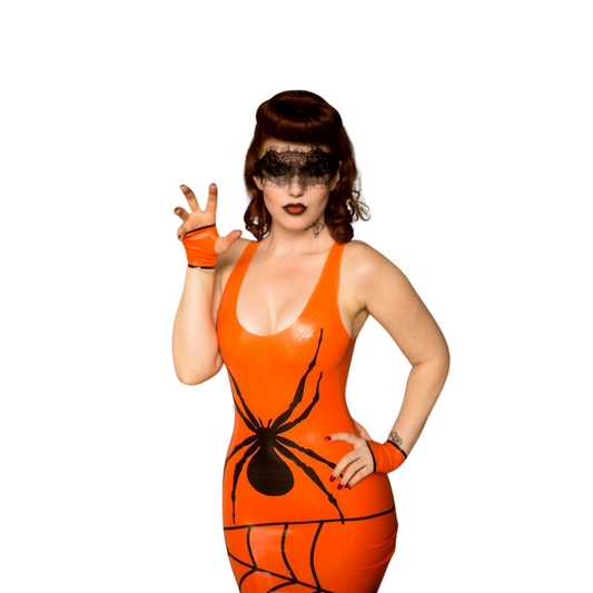 Latex Spider Dress