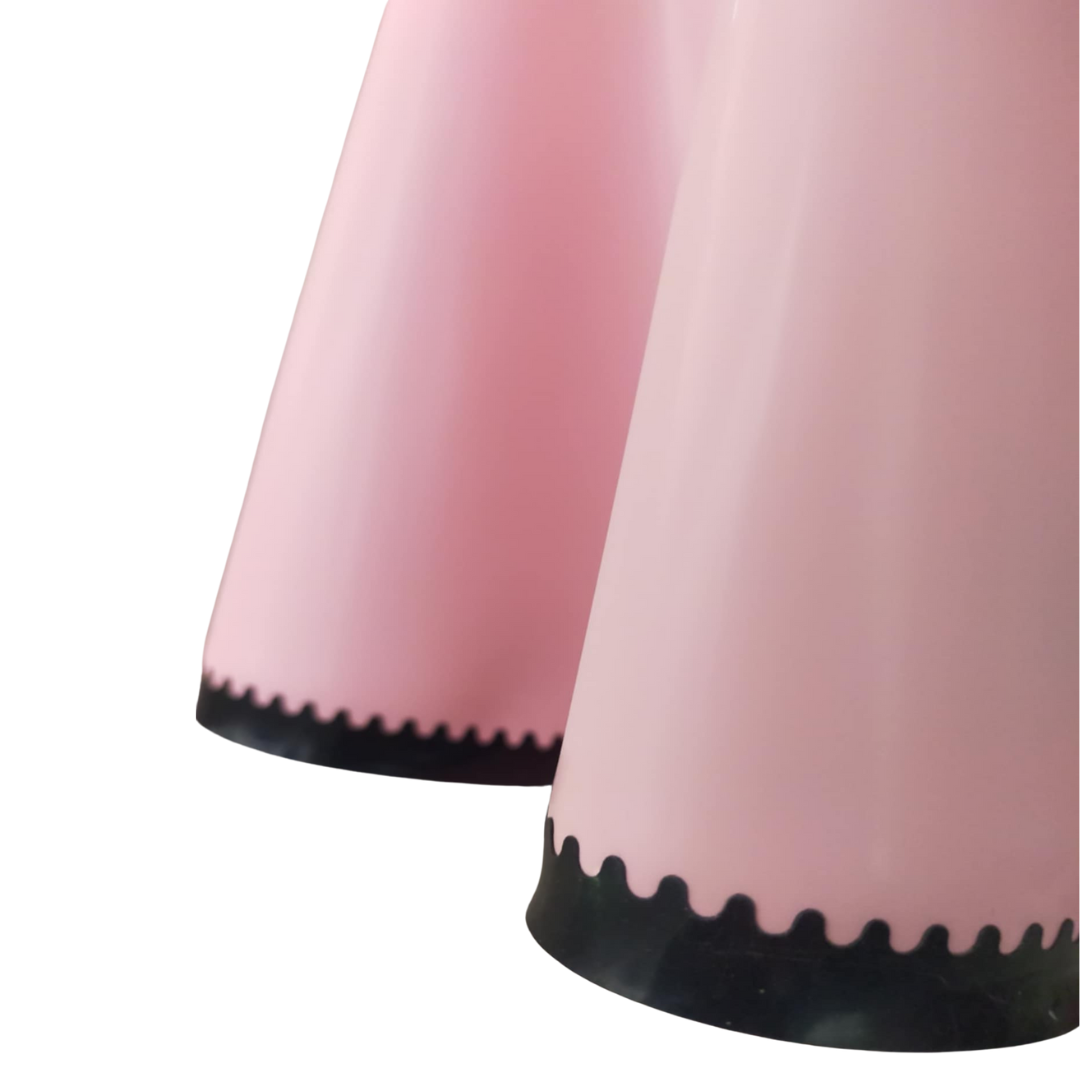 Puff Sleeve Latex Maid Dress