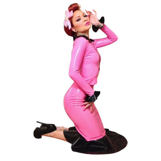 Long Sleeve Latex Jacket