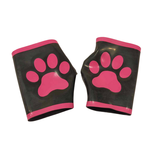 Latex Paw Print Gloves