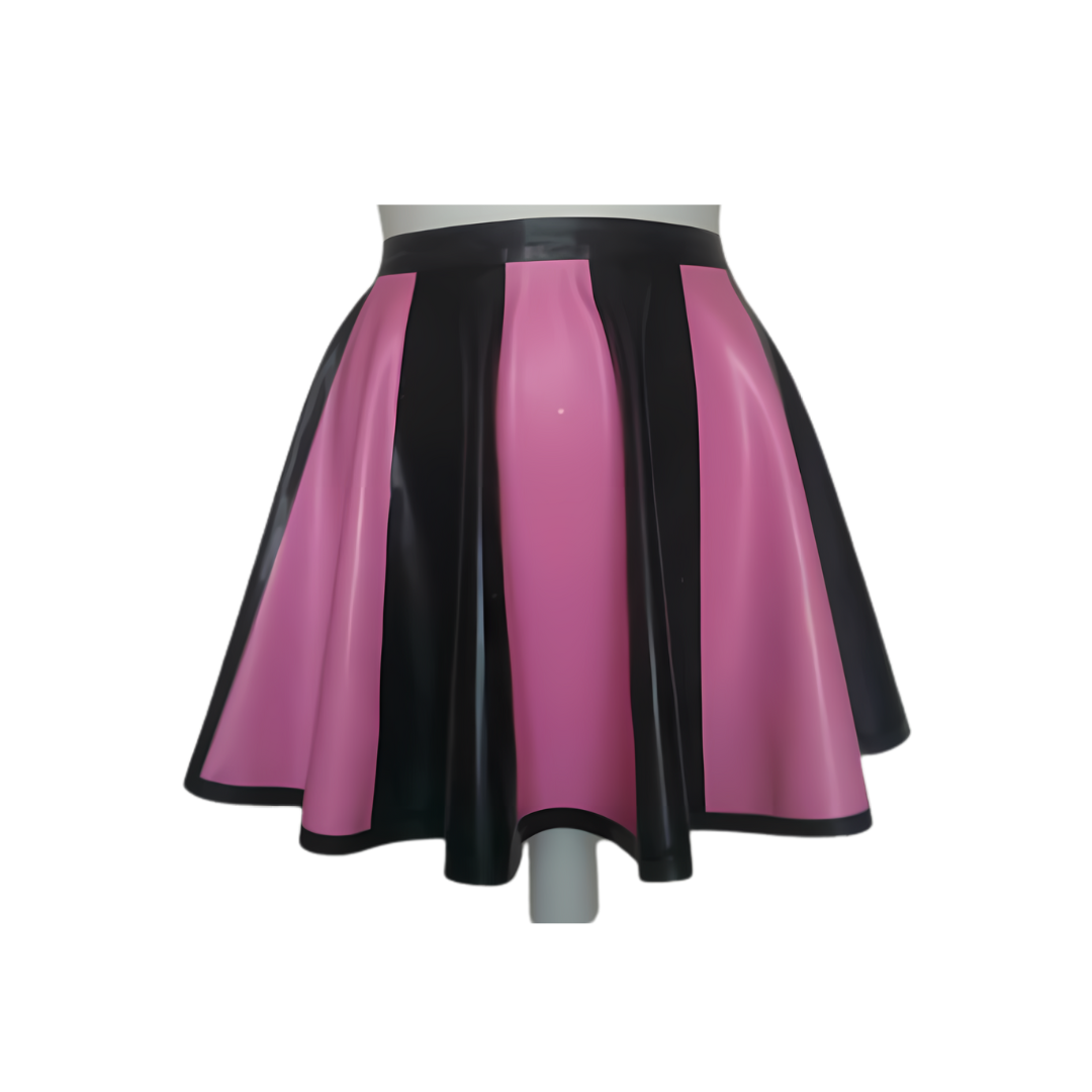 Latex Sunray Skirt