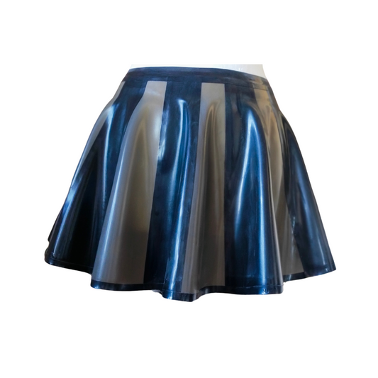 Short Latex Sunray Skirt