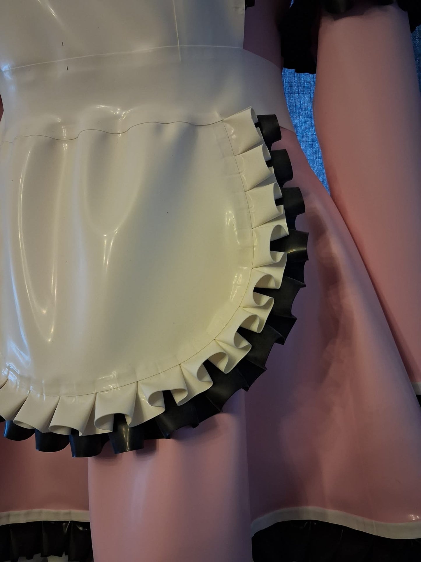 Latex Sissy Maid Dress