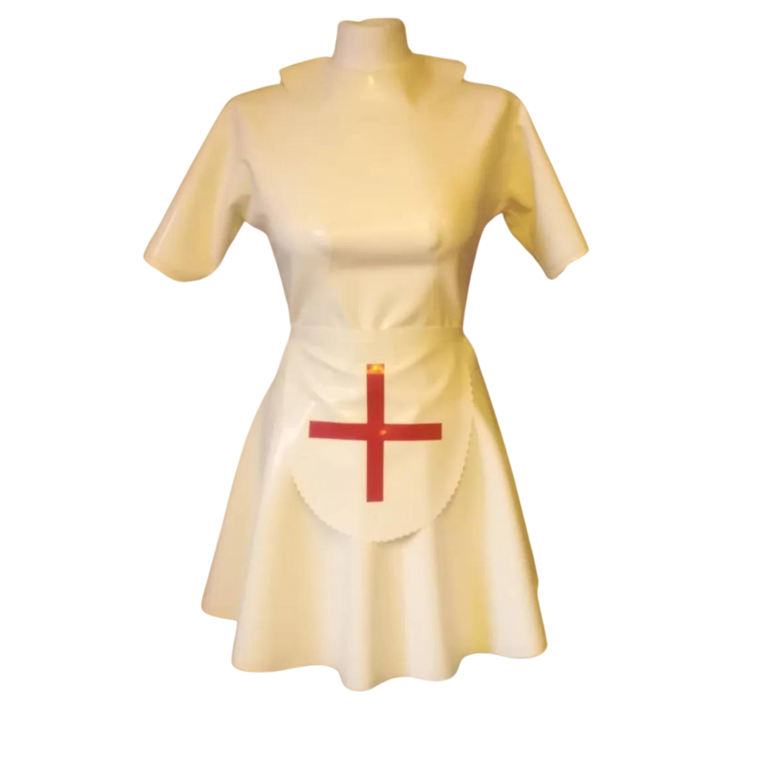 Latex Nurse Costume