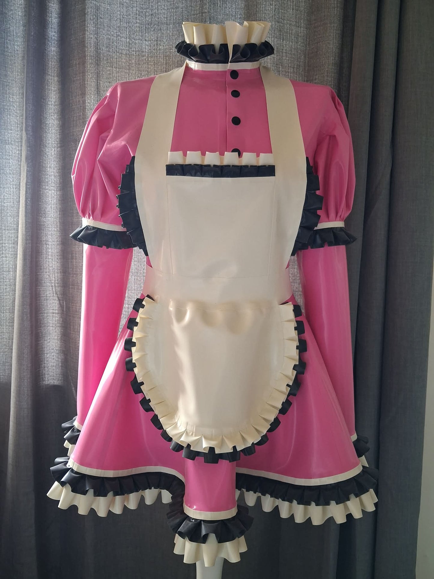 Latex Sissy Maid Dress